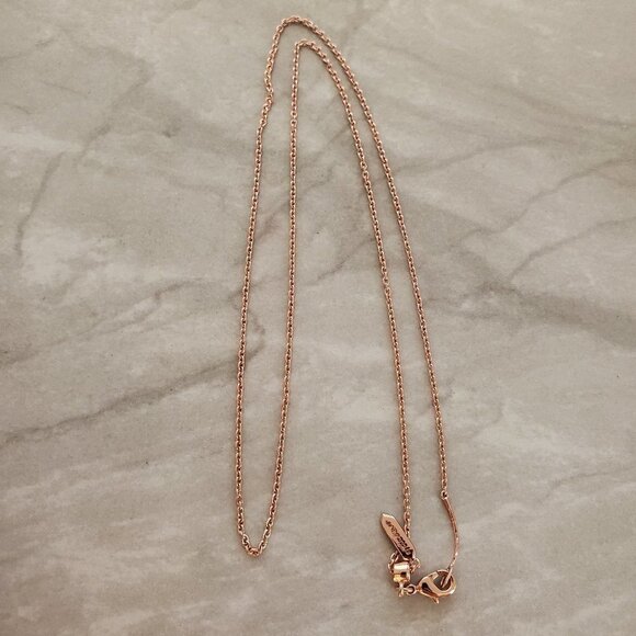 ✨ Stella and Dot Fine Chain Rose Gold Modern Minimalist Dainty Necklace ✨ - Picture 1 of 9